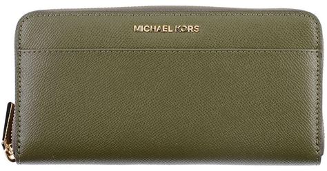 michael kors army green wallet|michael kors wallet for women.